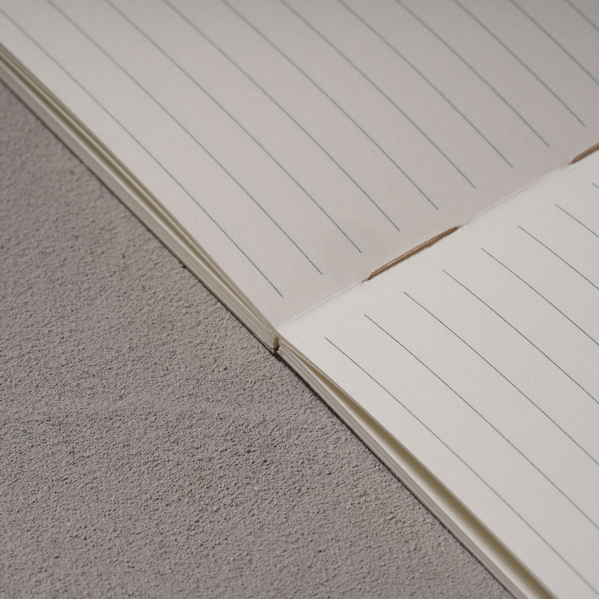 Notizbuch 120 - offene Fadenheftung