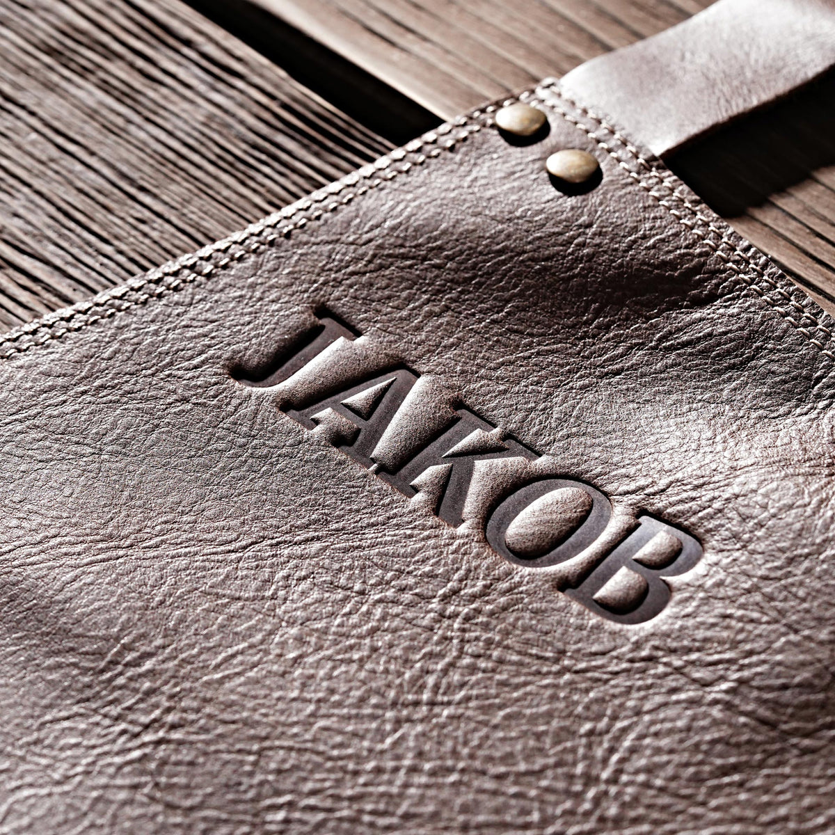Tablier de cuisine en cuir 'Toro'