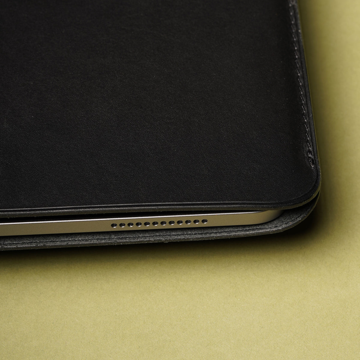 Housse pour iPad en cuir
