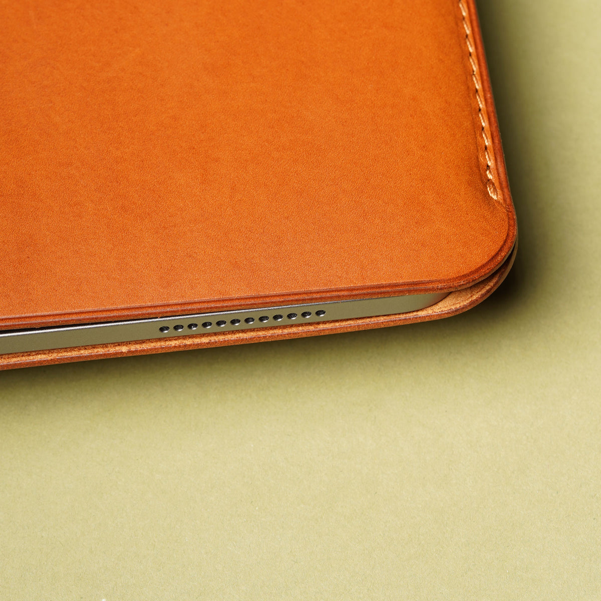 Housse pour iPad en cuir