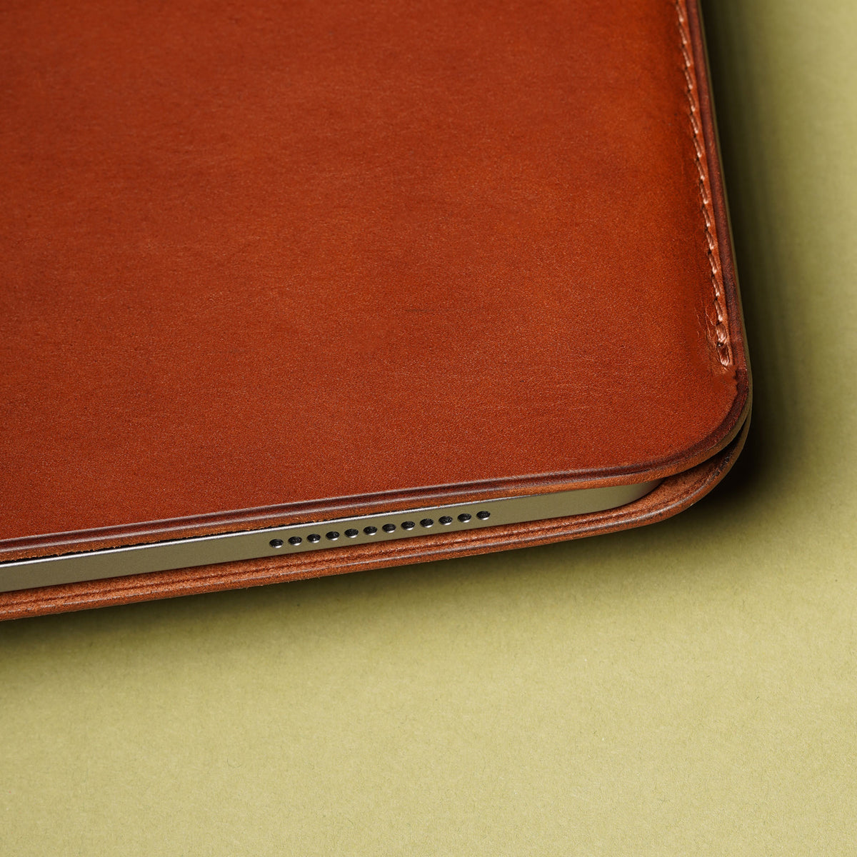 Housse pour iPad en cuir