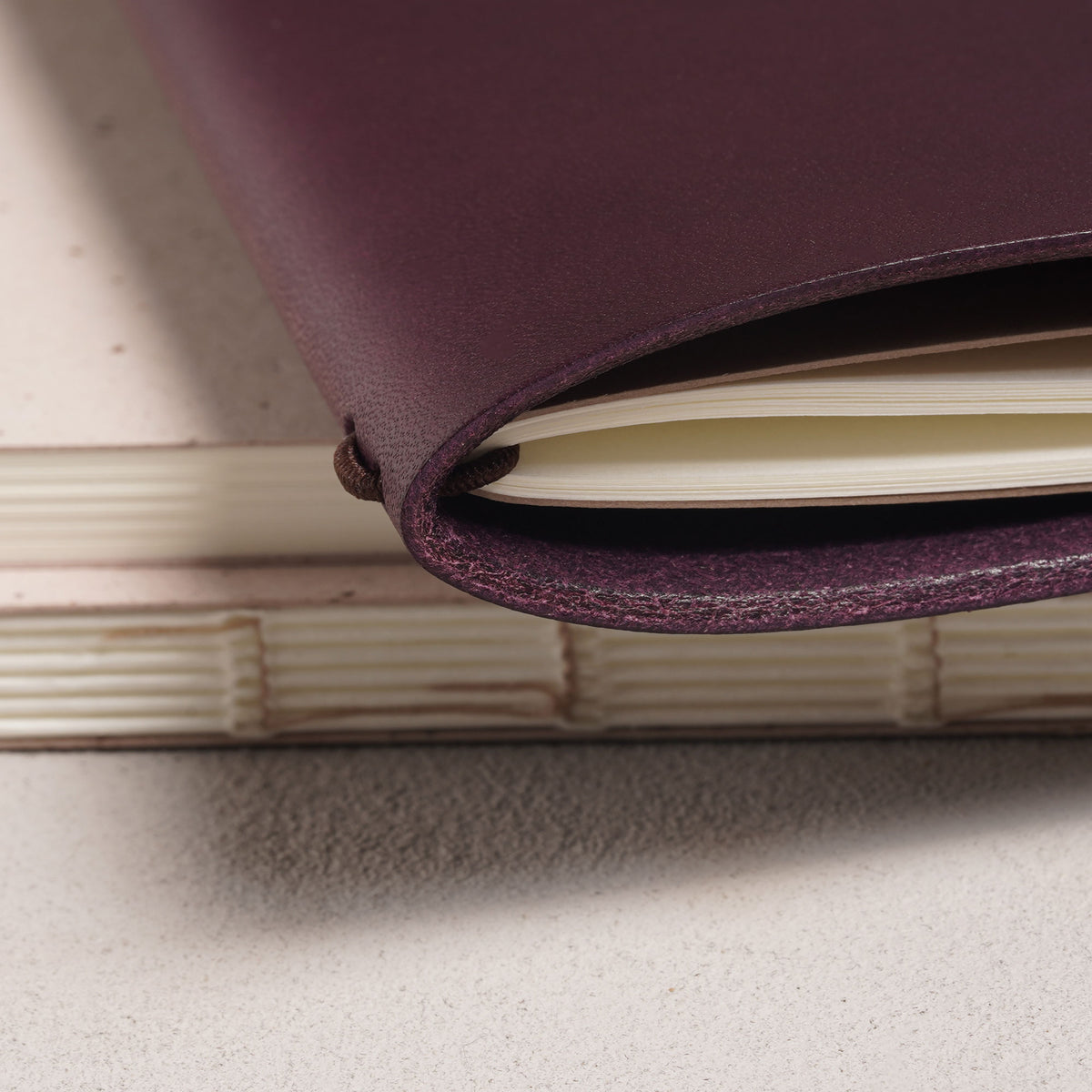 Carnet en cuir