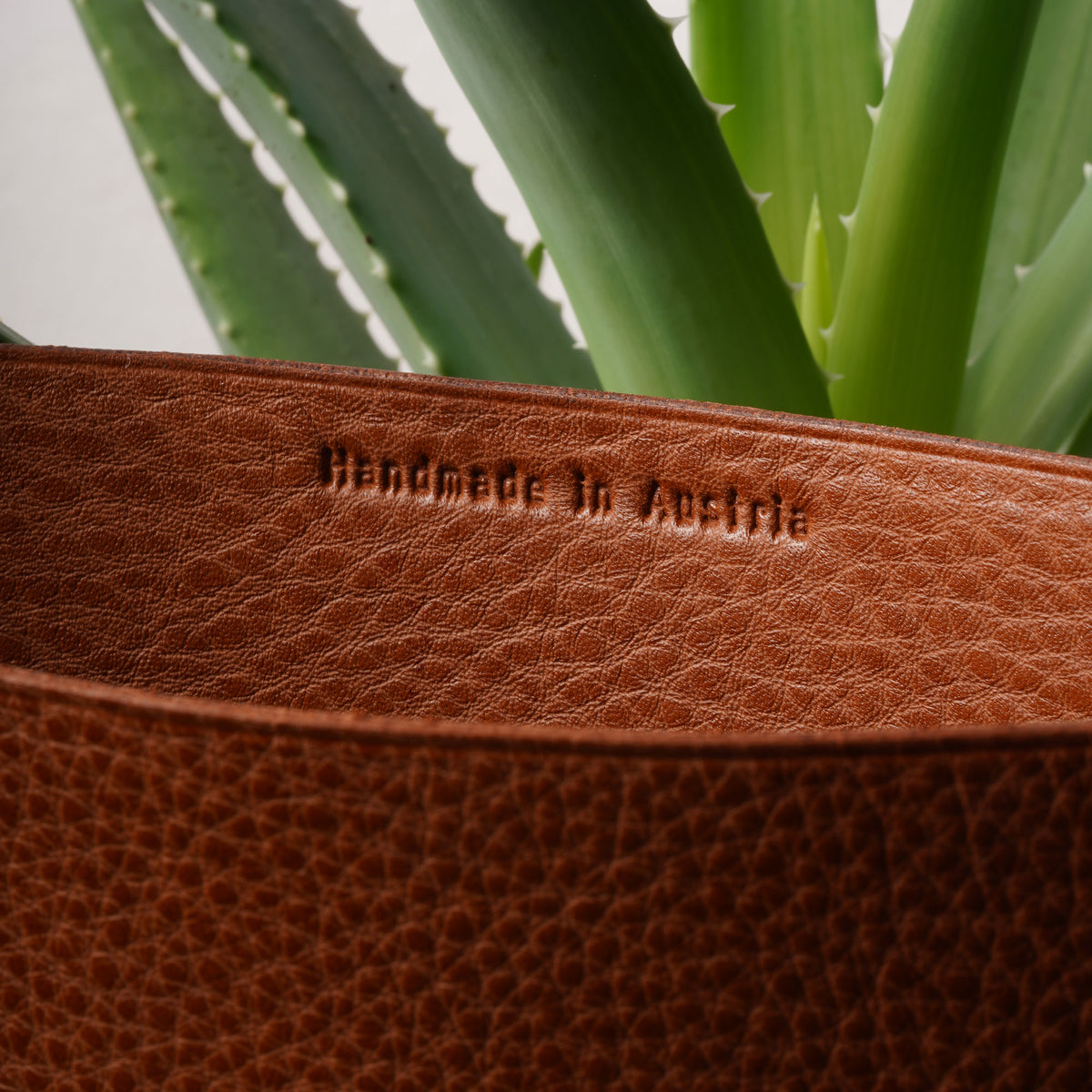 Housse d'ordinateur en cuir basic