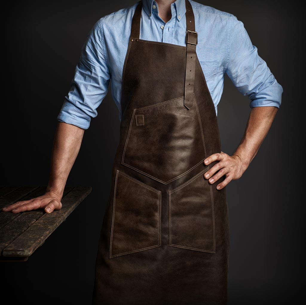 Lederschürze Herren