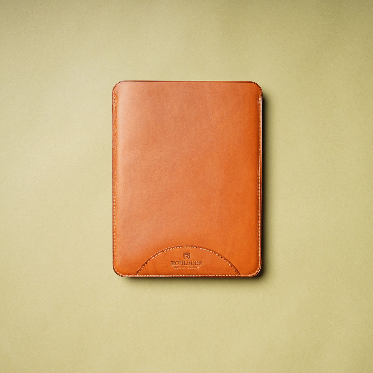 Housse pour iPad en cuir