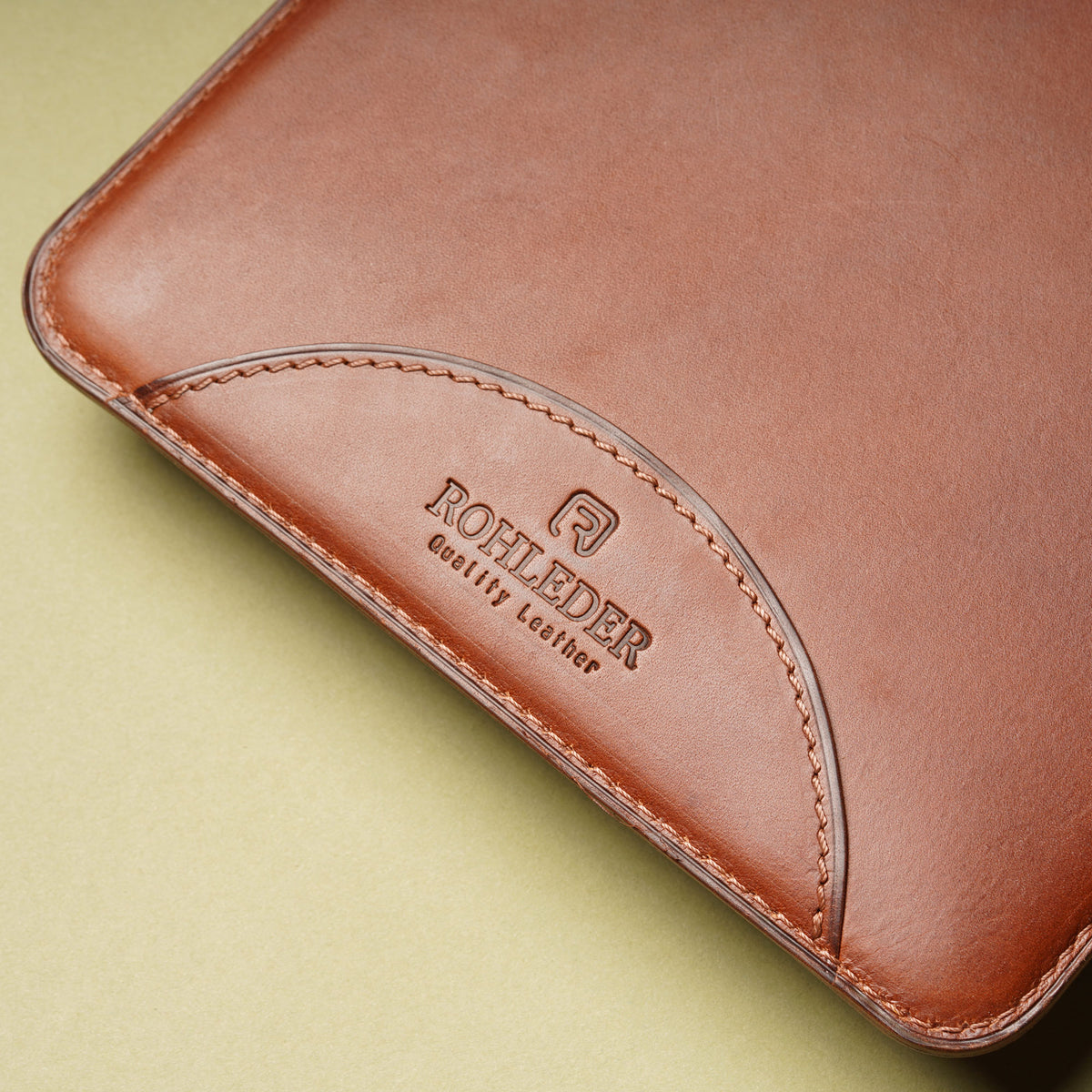 Housse pour iPad en cuir