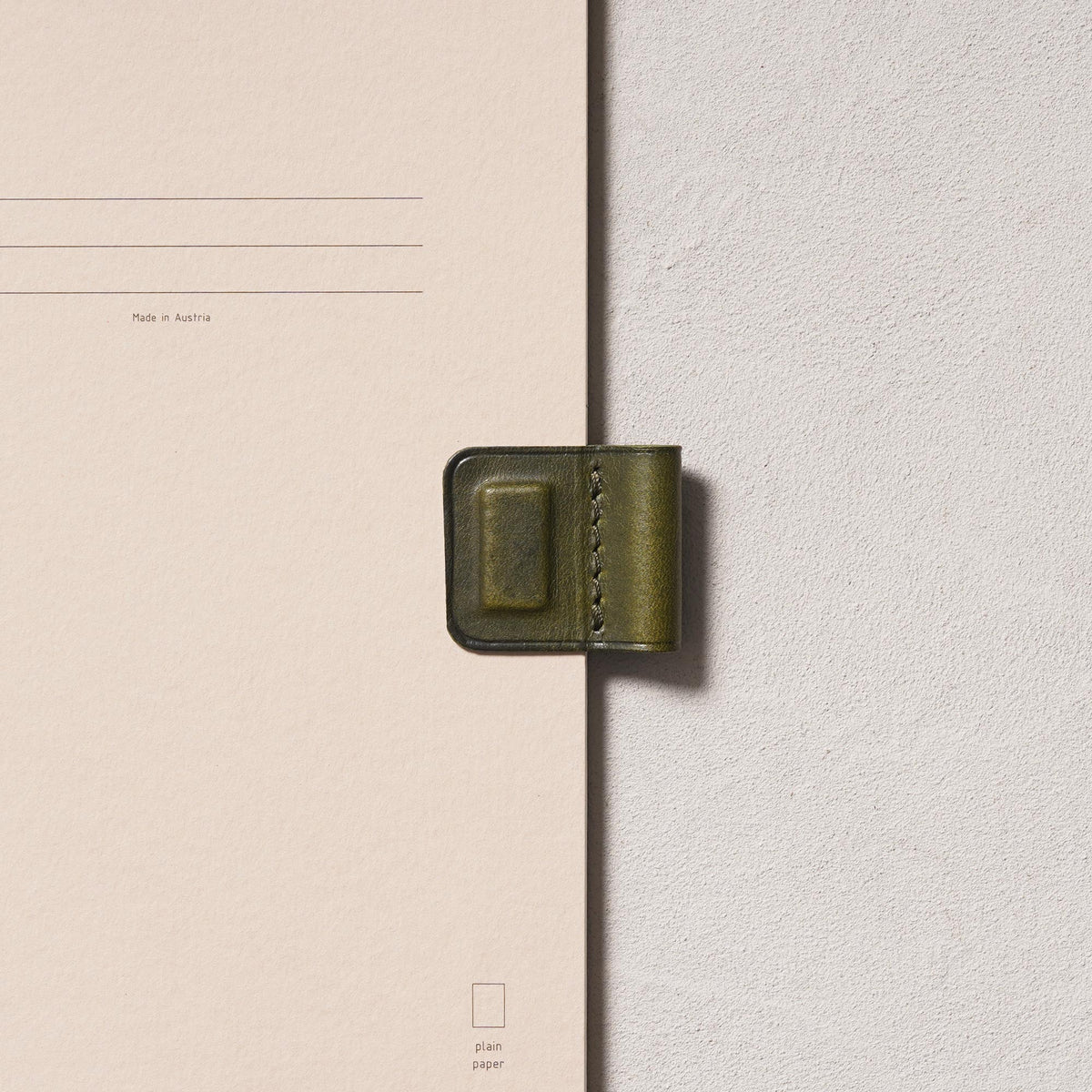 Magnetic Leather Pen Loop