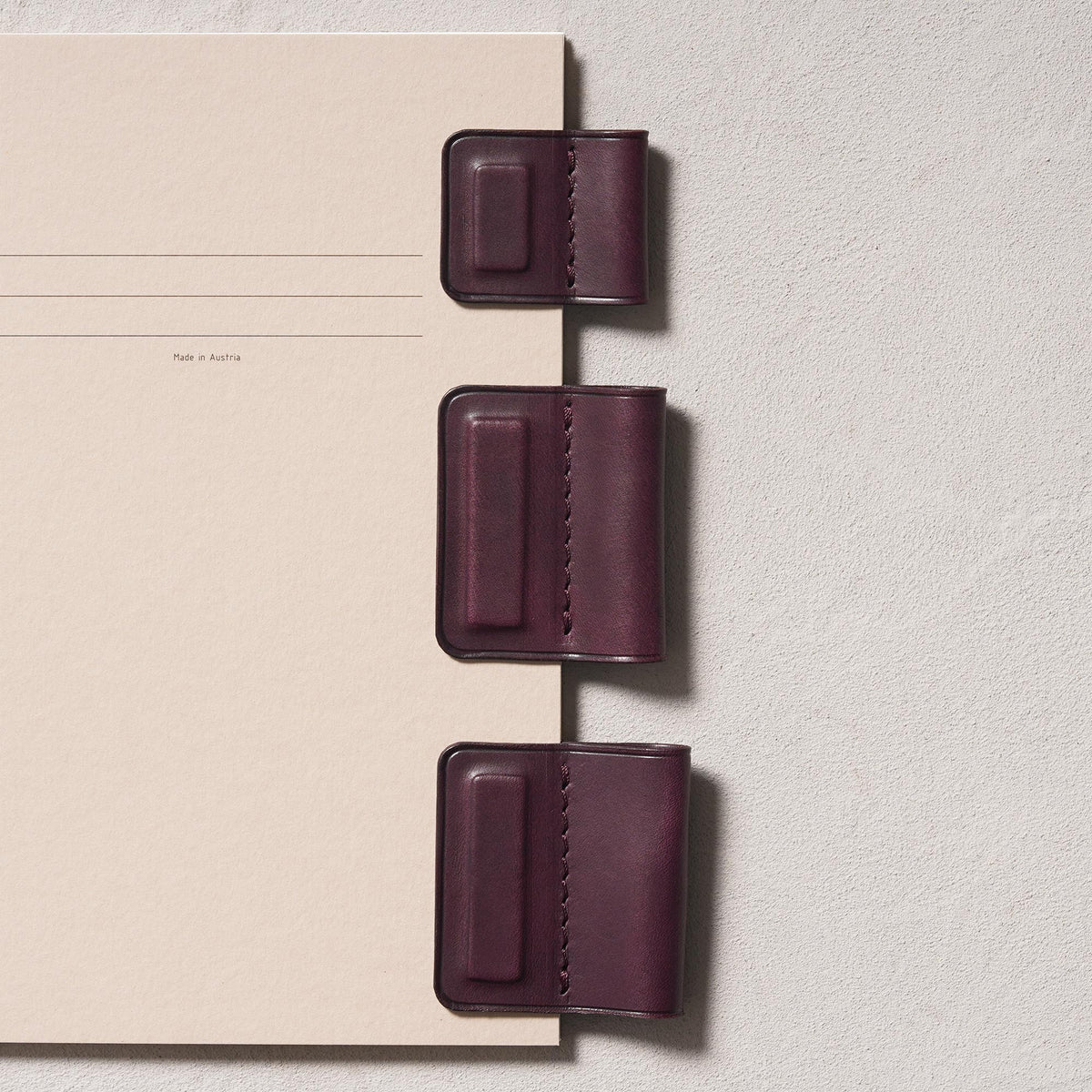 Magnetic Leather Pen Loop