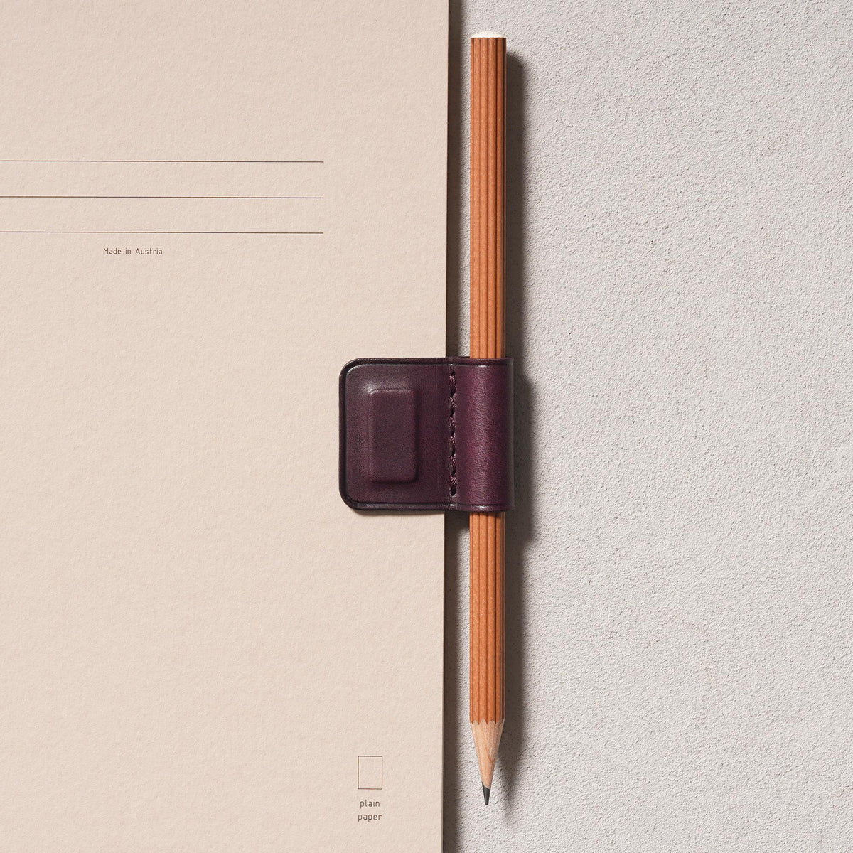 Magnetic Leather Pen Loop