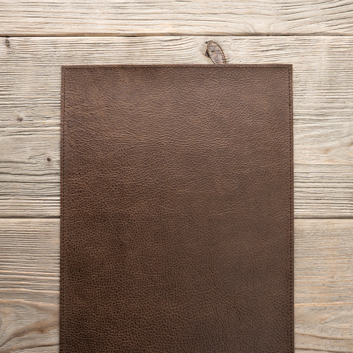 Produktbild Tischläufer Leder Braun